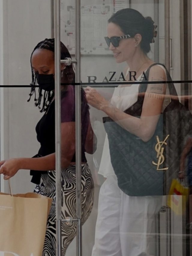 Angelina Jolie Bonds With Daughter Zahara, 17, On Outing To Vatican Museum In Rome